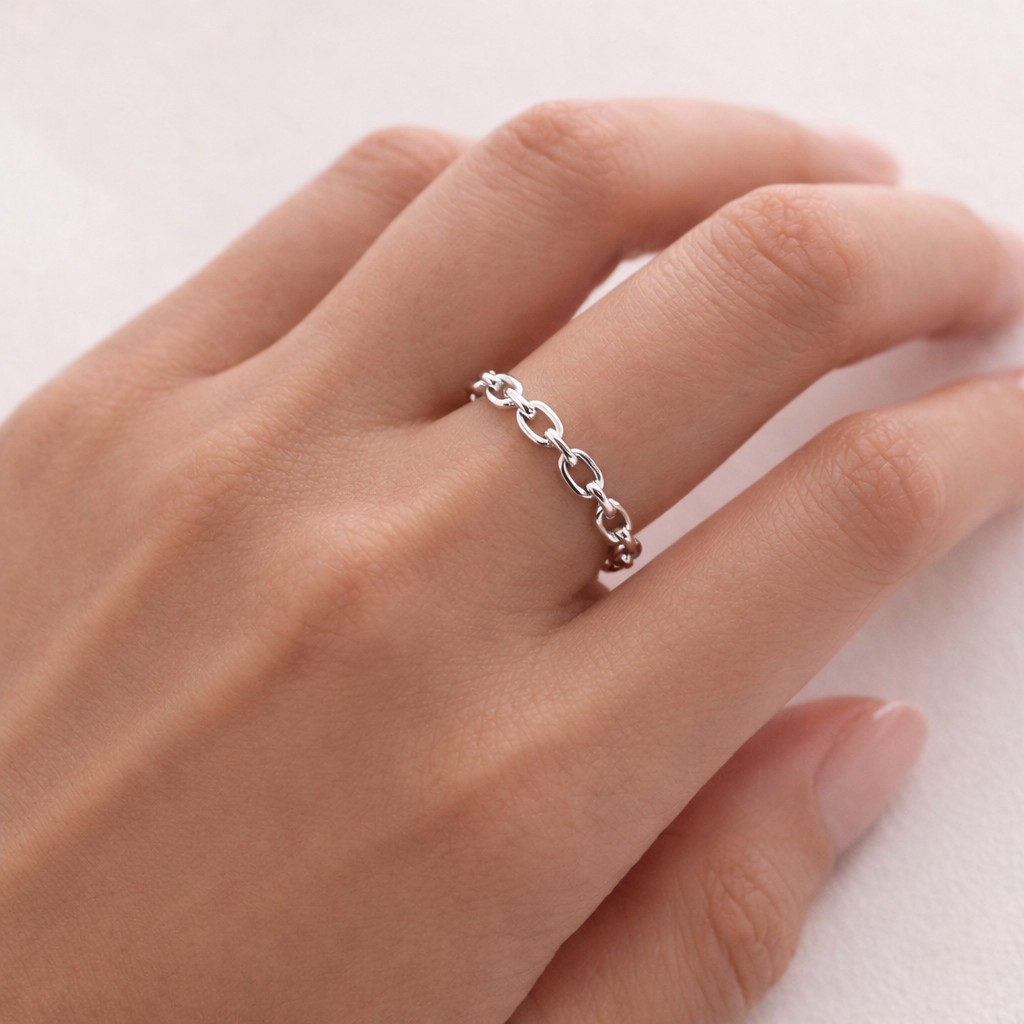 Dainty Chain Link Ring