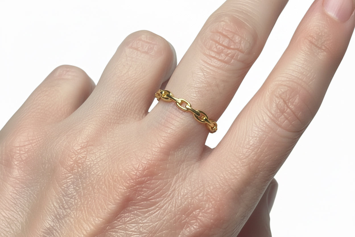 Dainty Chain Link Ring