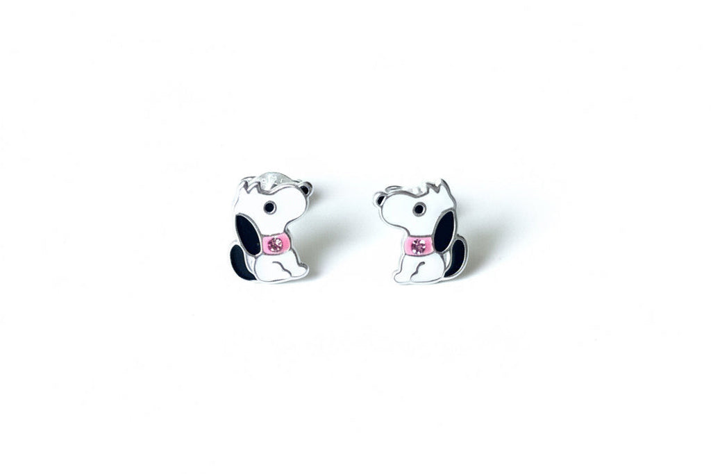 Sitting Dog Children’s Sterling Silver Ear Studs