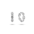 Dainty Chain Link Huggie Earrings